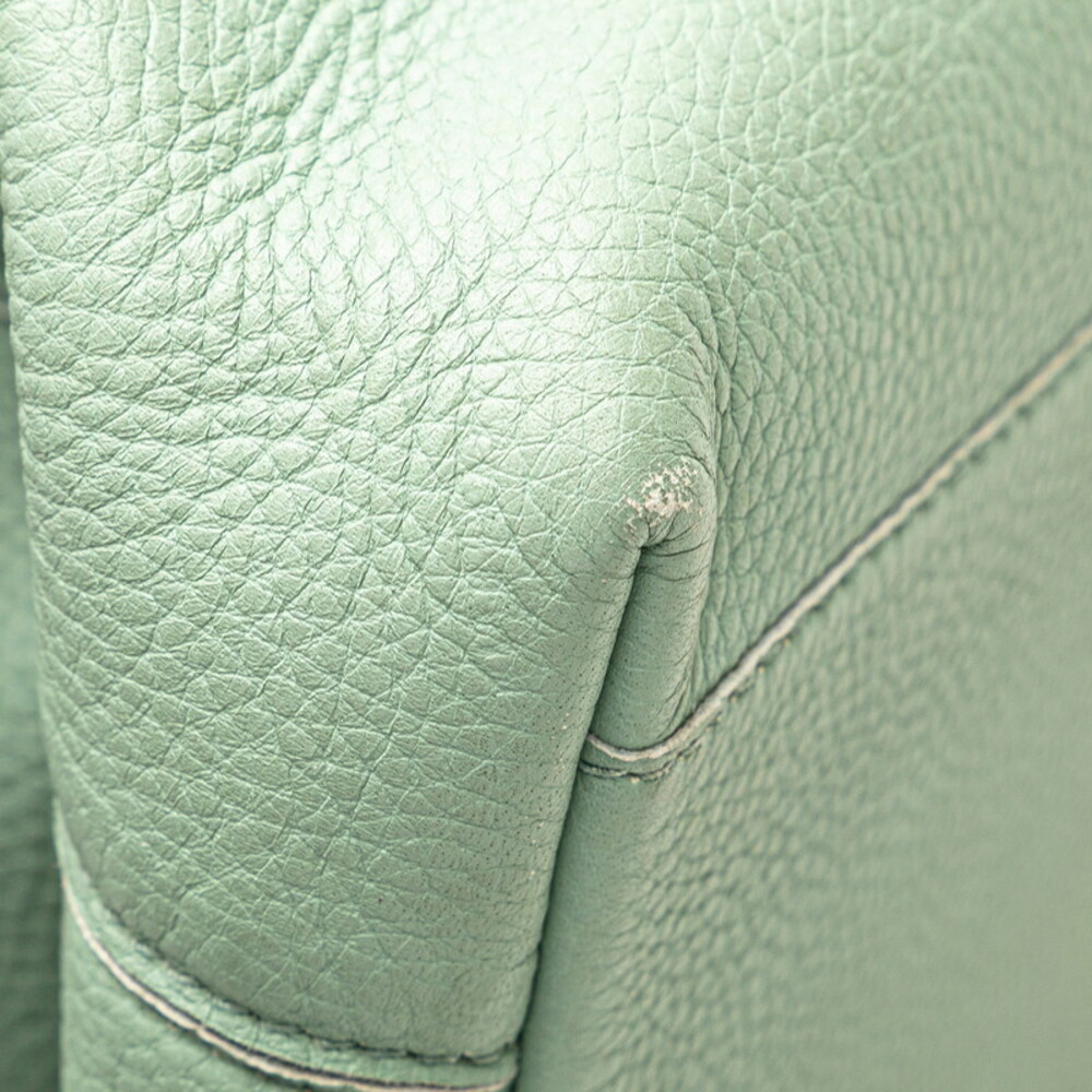 Bottega Veneta Intrecciato Roma handbag green leather - Picture 4 of 8